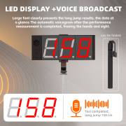 LED display with voice broadcast of the result