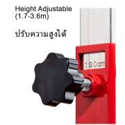 ปุ่มปรับความสูง 1.7 ถึง 3.6 เมตร