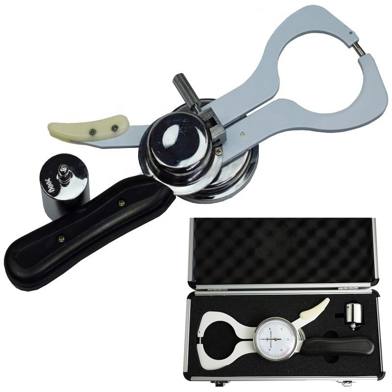 60mm Stainless Steel and Aluminum Body Fat Caliper with Case