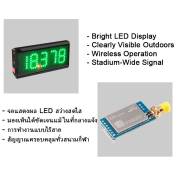 จอ LED สว่างชัด ทำงานไร้สาย สัญญาณครอบคลุมทั้งสนาม
