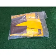The inflatable defender folded flat in its plastic packing bag